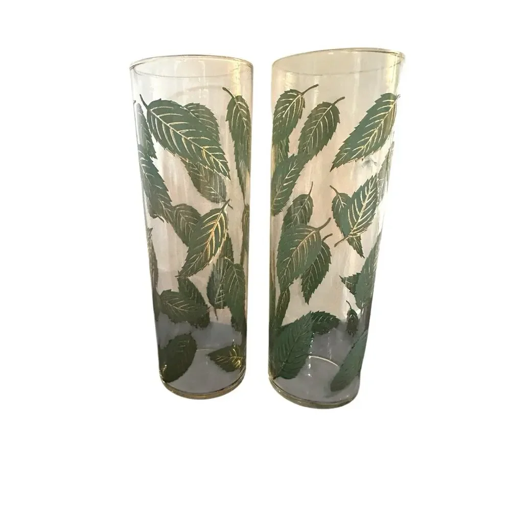 Vintage MCM Set of 2 Corning Beverage Ware 